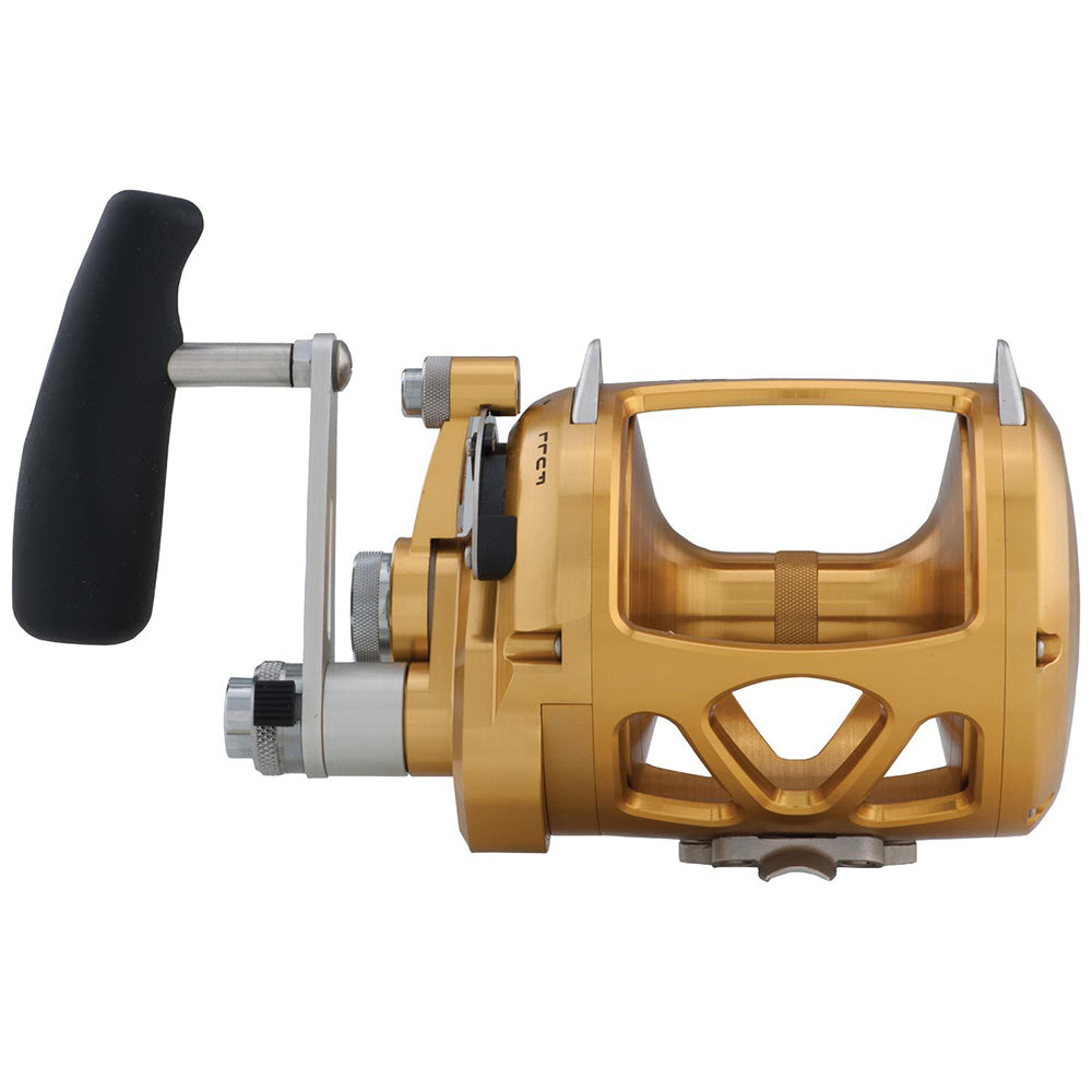 PENN International 50 VISW INT50VISW 2Speed Conventional Reel Gold