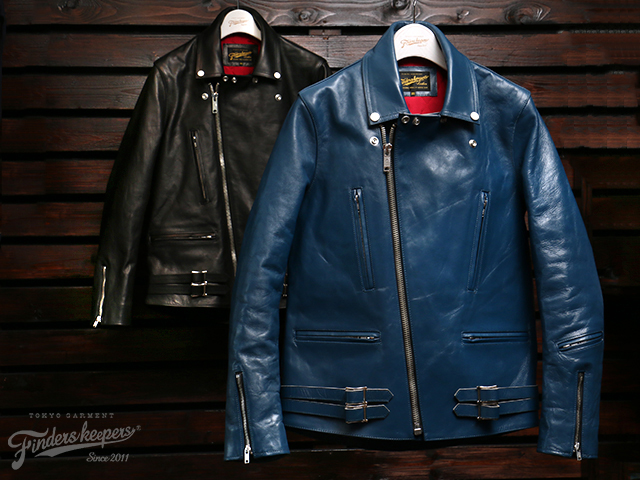 FindersKeepers FK-W.RIDERS JACKET UK VINTAGE BLUE & BLACK