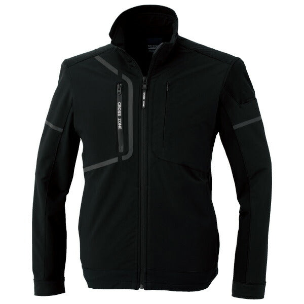 ジーベック ブルゾン クロスゾーン 黒 2520-90 XEBEC ワークウェア