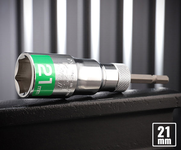 TOP 電動ドリル用 強替軸ソケット 21mm 40V対応 ESK-21TS トップ工業