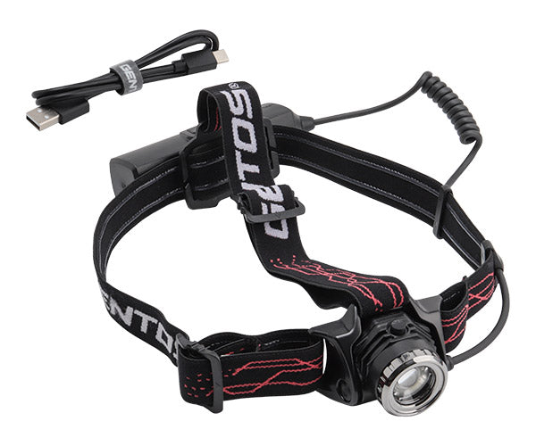 GENTOS Gシリーズ 充電式 LED ヘッドライト118RG GH-118RG ジェントス