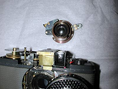 オリンパス：PEN-EESの分解・レストア