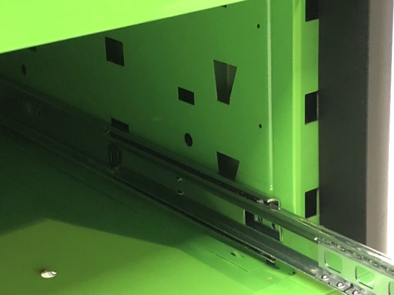 バーコ FG限定7段ローラーキャビネット ENTRY エクストリームグリーン