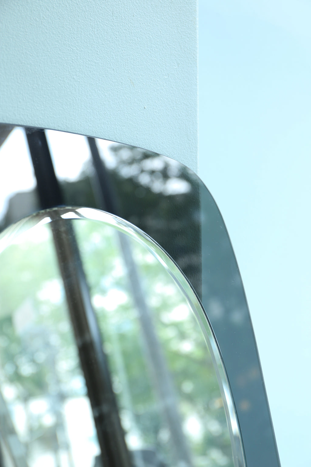 ジャパンヴィンテージ ウォールミラー 塩川光明堂 鏡 ミッド