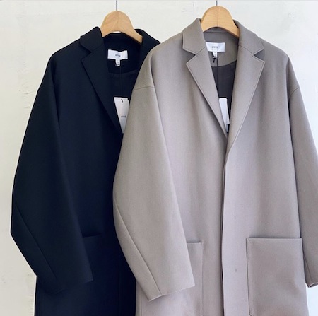 ARTWORK 福岡 HYKE(ハイク) WOOL SHOP COAT NEW!!/正規通販-FACTORY