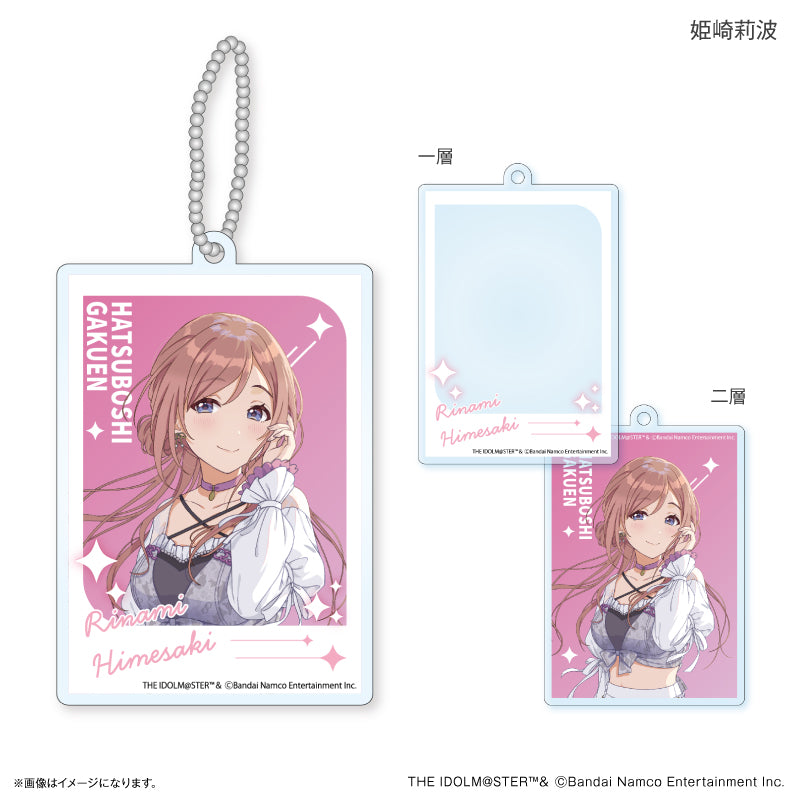 学園アイドルマスター 二層アクリルキーホルダー 姫崎莉波 – FAN+Life