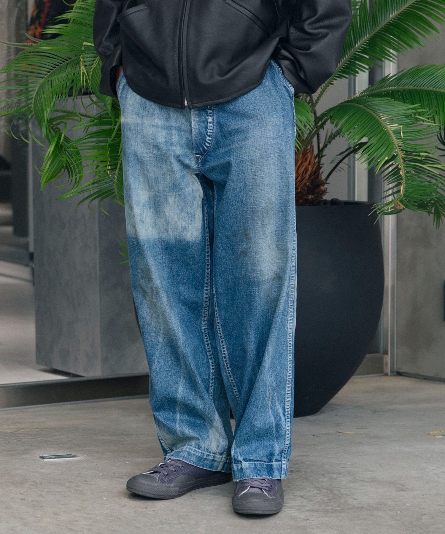 US ARMY DUNGAREE DENIM TROUSERS - A.PRESSE (アプレッセ) - bottom