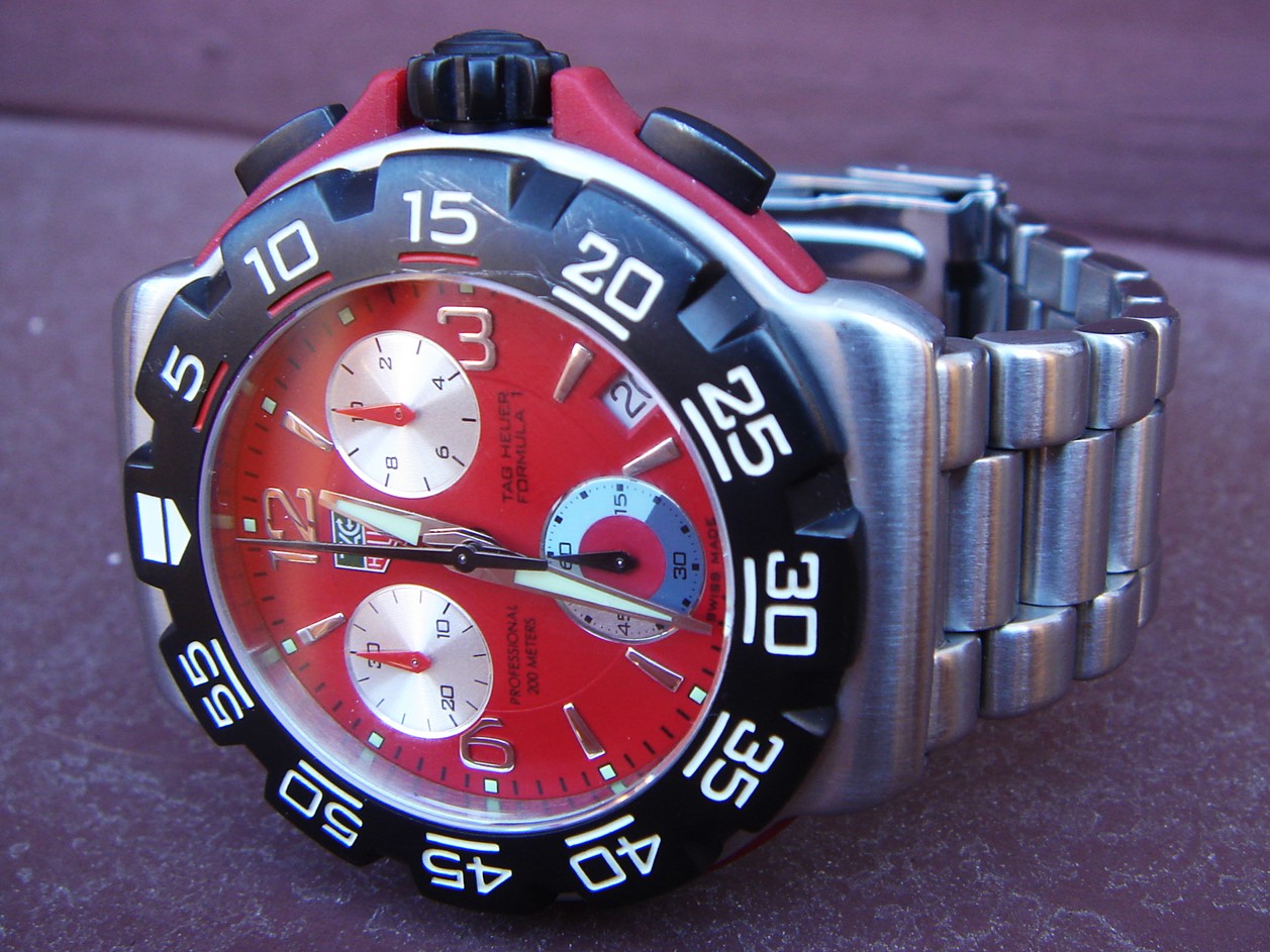 a watch flipper's diary: No 68 – Tag Heuer F1 ref. CAC1112