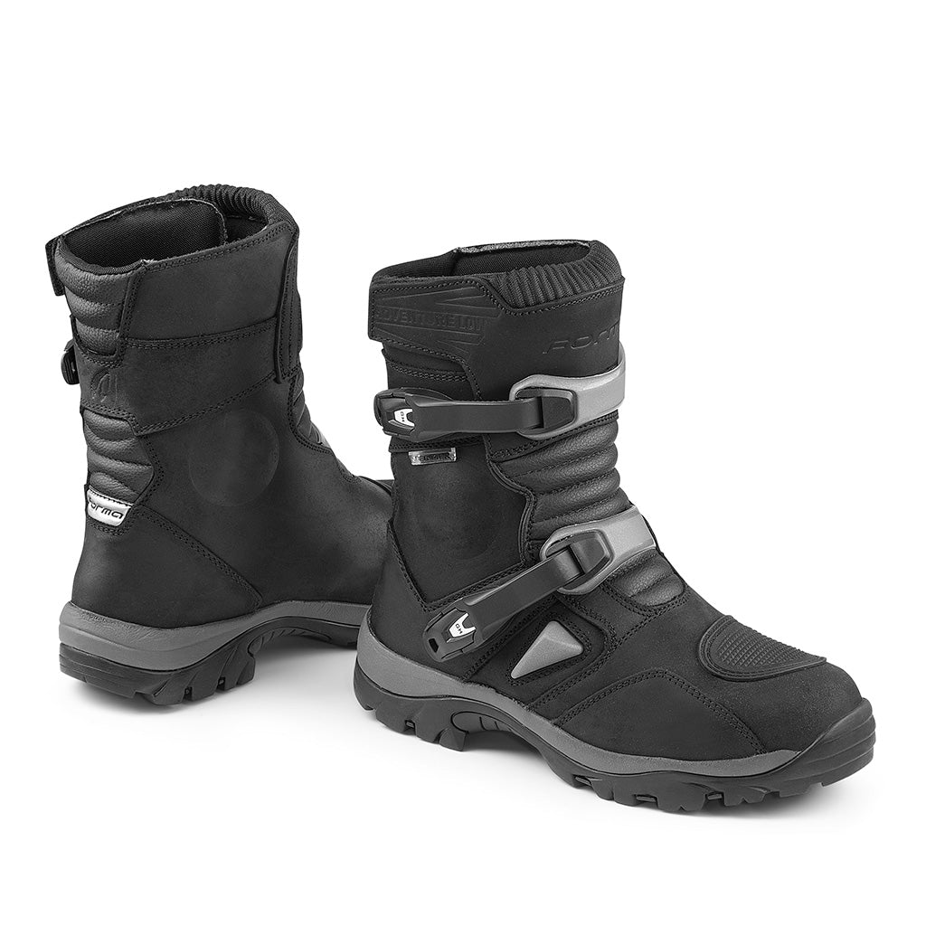 motorcycle boots | Forma Adventure Low Dry womens black touring