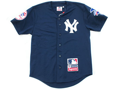 Supreme×New York Yankees×Majestic 'Baseball Jersey'ベースボール