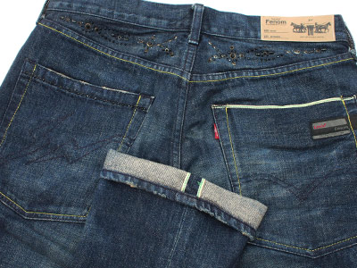 Levi's Fenom '207 BLACK DISCO / ROCK USED'ブラックディスコ 加工