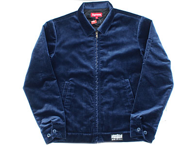 Supreme 'Velveteen Work Jacket'ベルベット ワークジャケット S