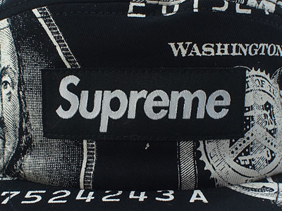 Supreme 'Franklin Camp Cap'キャンプキャップ ベンジャミン