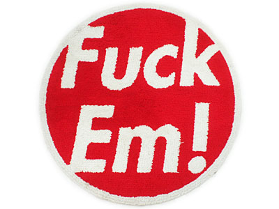 Supreme×Gallery1950 'Fuck Em! Rug'ラグマット Mat ギャラリー1950