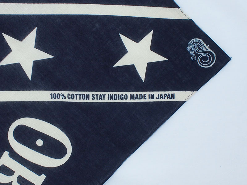 TENDERLOIN 'T-BANDANA' バンダナ ORIGINAL 藍染 ネイビー 紺