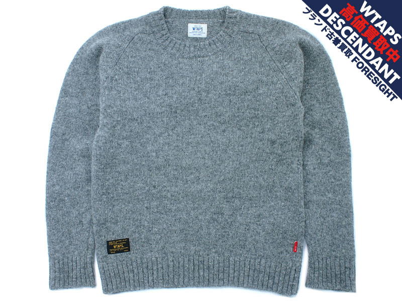 WTAPS 'DECK CREW-C / SWEATER. WOOL. J C RENNIE'セーター ニット