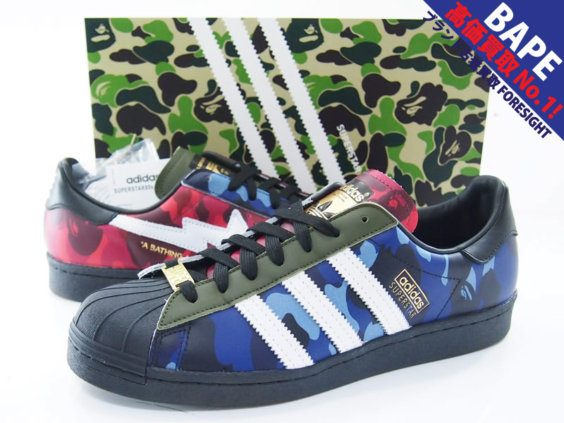adidas×A BATHING APE 'SUPERSTAR 80S BAPE'スーパースター ベイプスタ