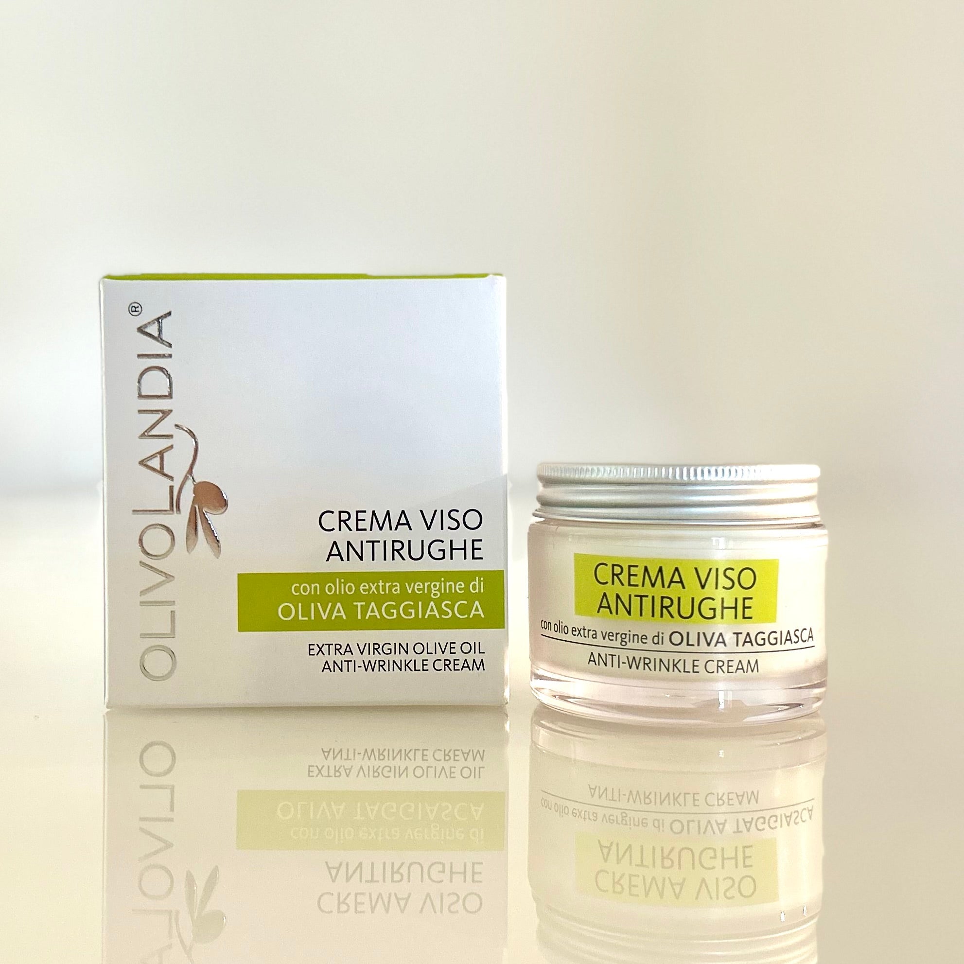 無農薬オリーブオイルから生まれたフェイスクリーム シワ改善 50ml