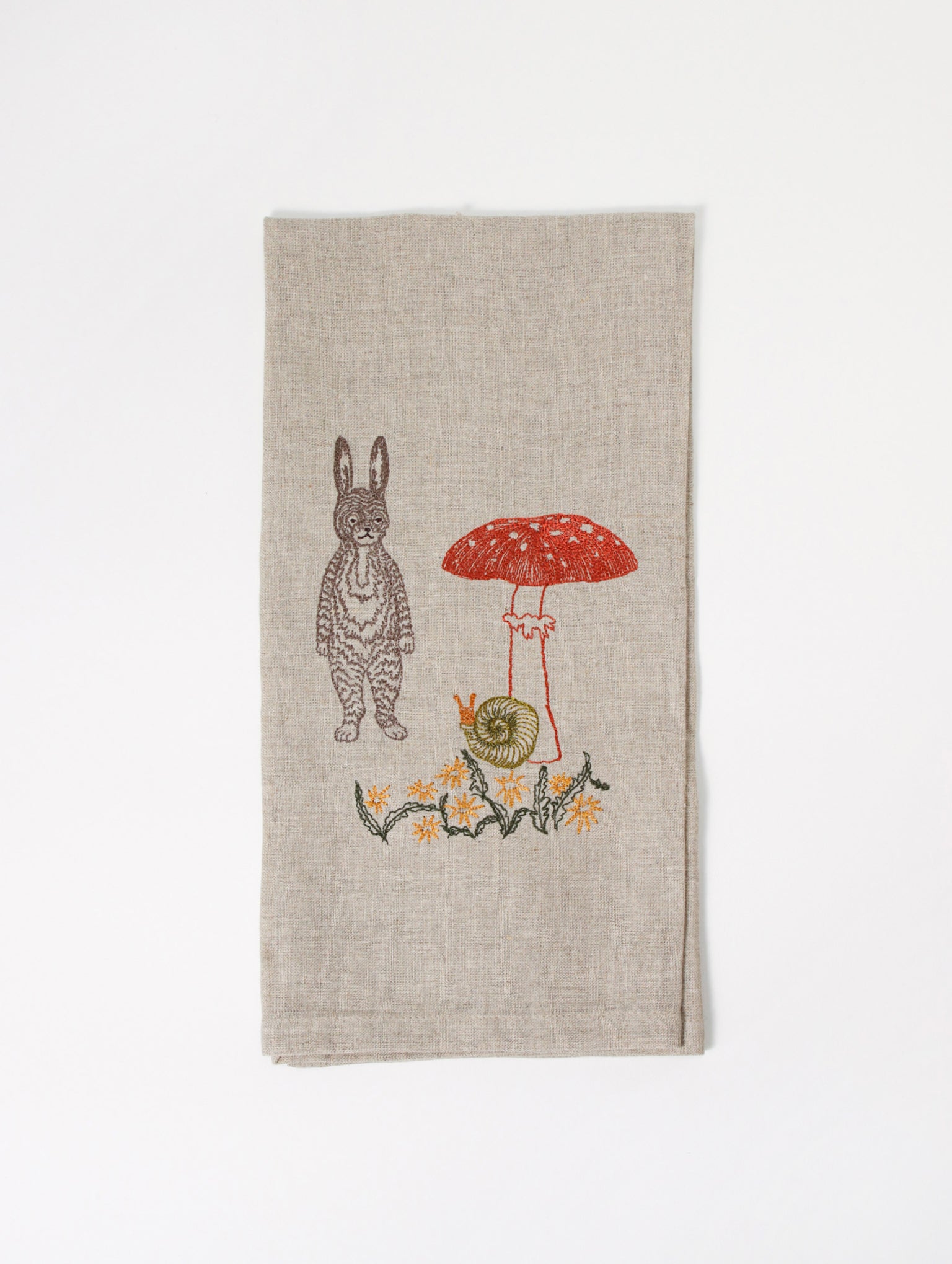 CORAL&TUSK ティータオル+刺繍カード 2点セット CORAL&TUSK ティー