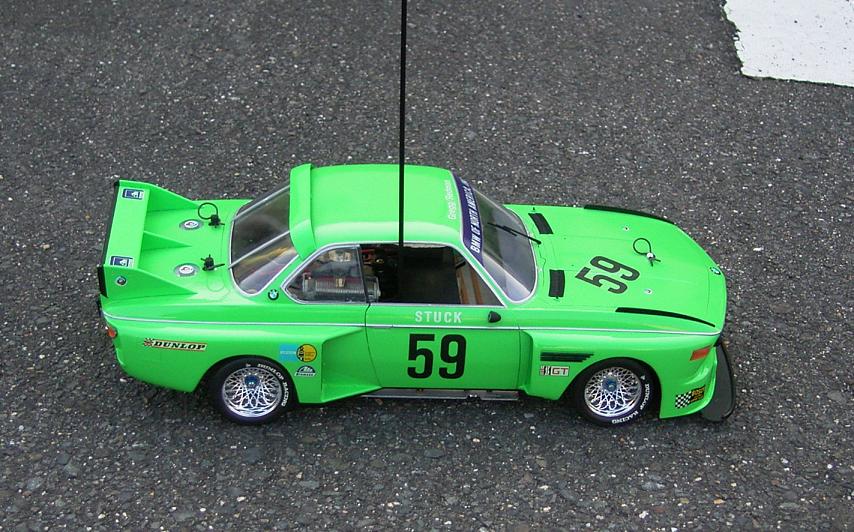 BMW3.5CSL走行: クルマのモケイ