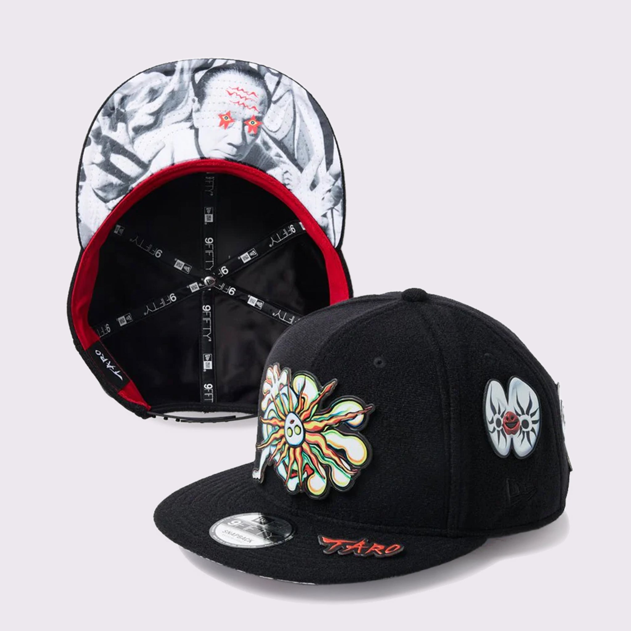 NEW ERA 9FIFTY TARO OKAMOTO 岡本太郎 パッチ ブラック