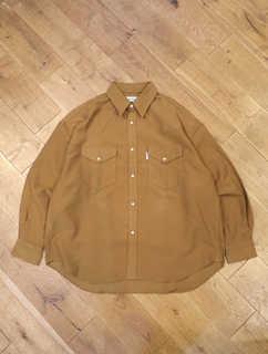 COOTIE 「Moleskin Western L/S Shirt」 モールスキン ウエスタンシャツ