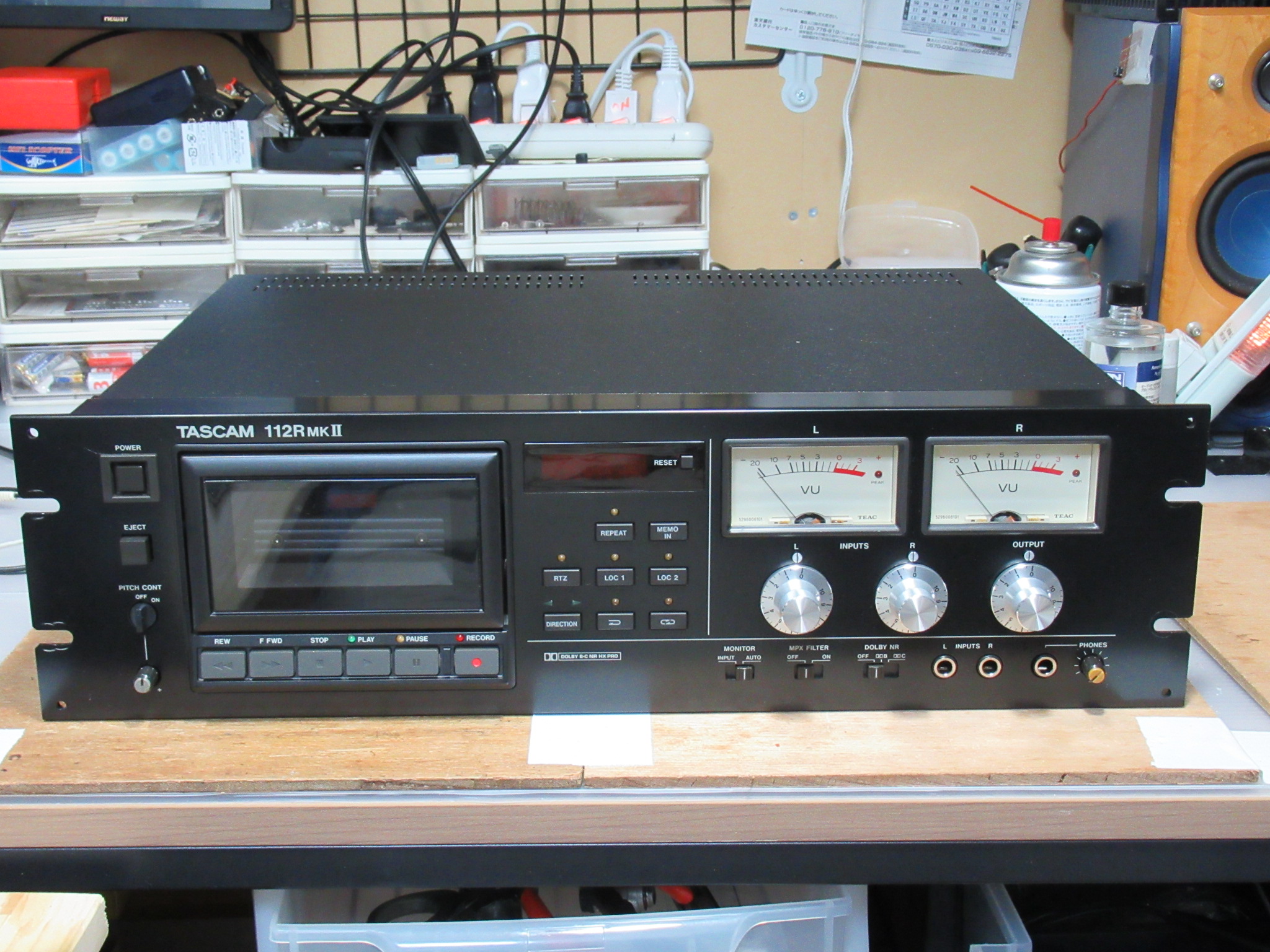 TASCAM 112RmkⅡ（その1） – Audiolife － Enjoy your audio life!!