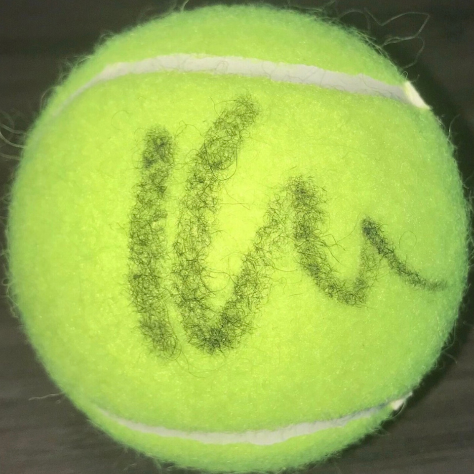 直筆サイン入り】錦織圭 サインテニスボール（ケース付き） – AuthentiCo.