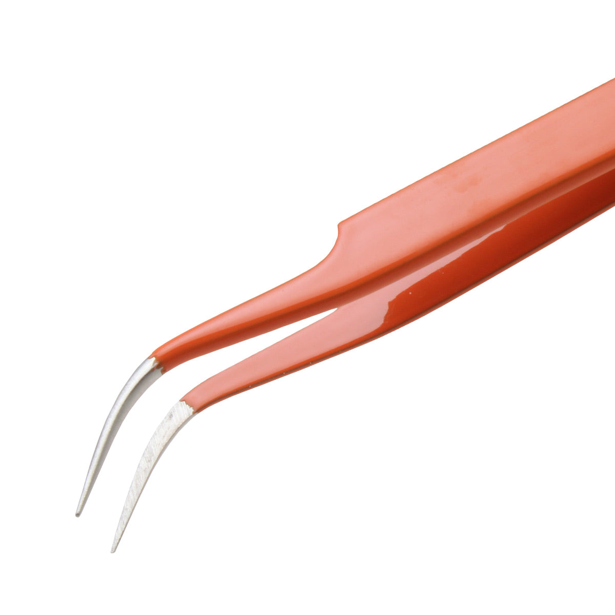 E-Z Pik Tweezers 7 Orange – Aven Tools