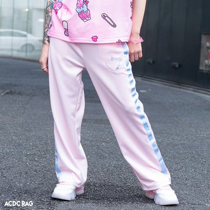 安心 ジャージパンツ P.PI/P.BL（メンズモデルVer.) – ACDC RAG