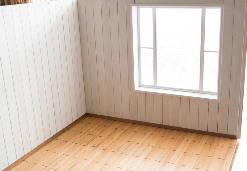 100均アイテムで作るドールハウス 2日め - Aika Flowers