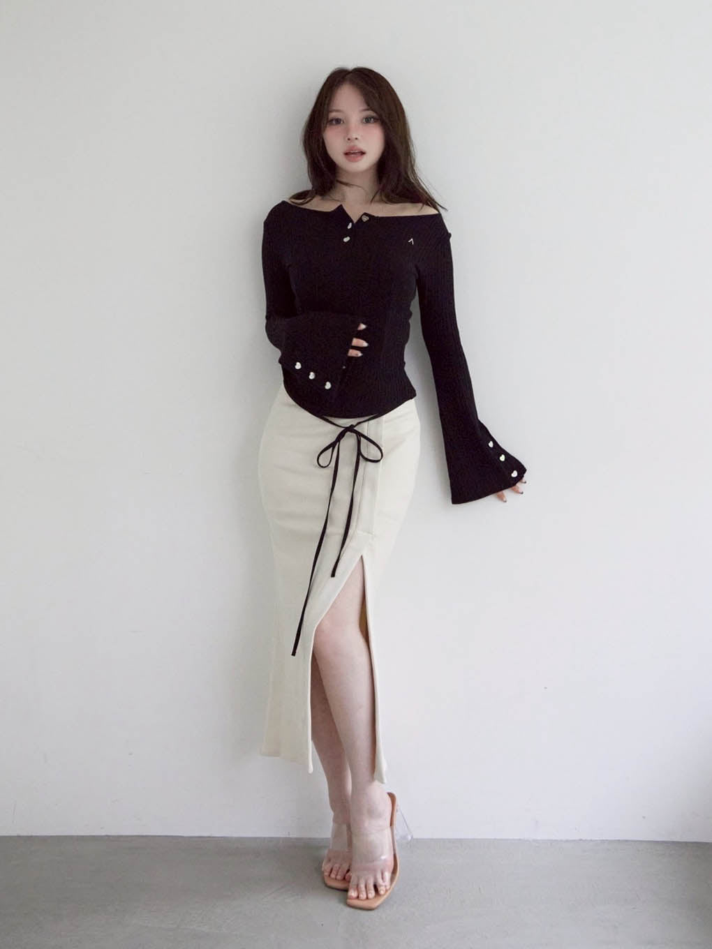 Ribbon mermaid skirt