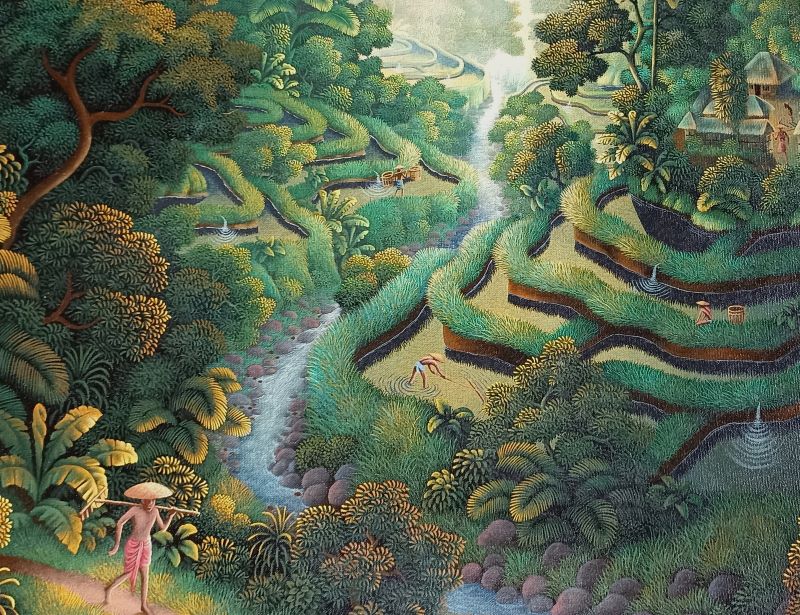 絵画バリ島 No.0306 絵画バリ島 No.0306 絵画バリ島 No.0306