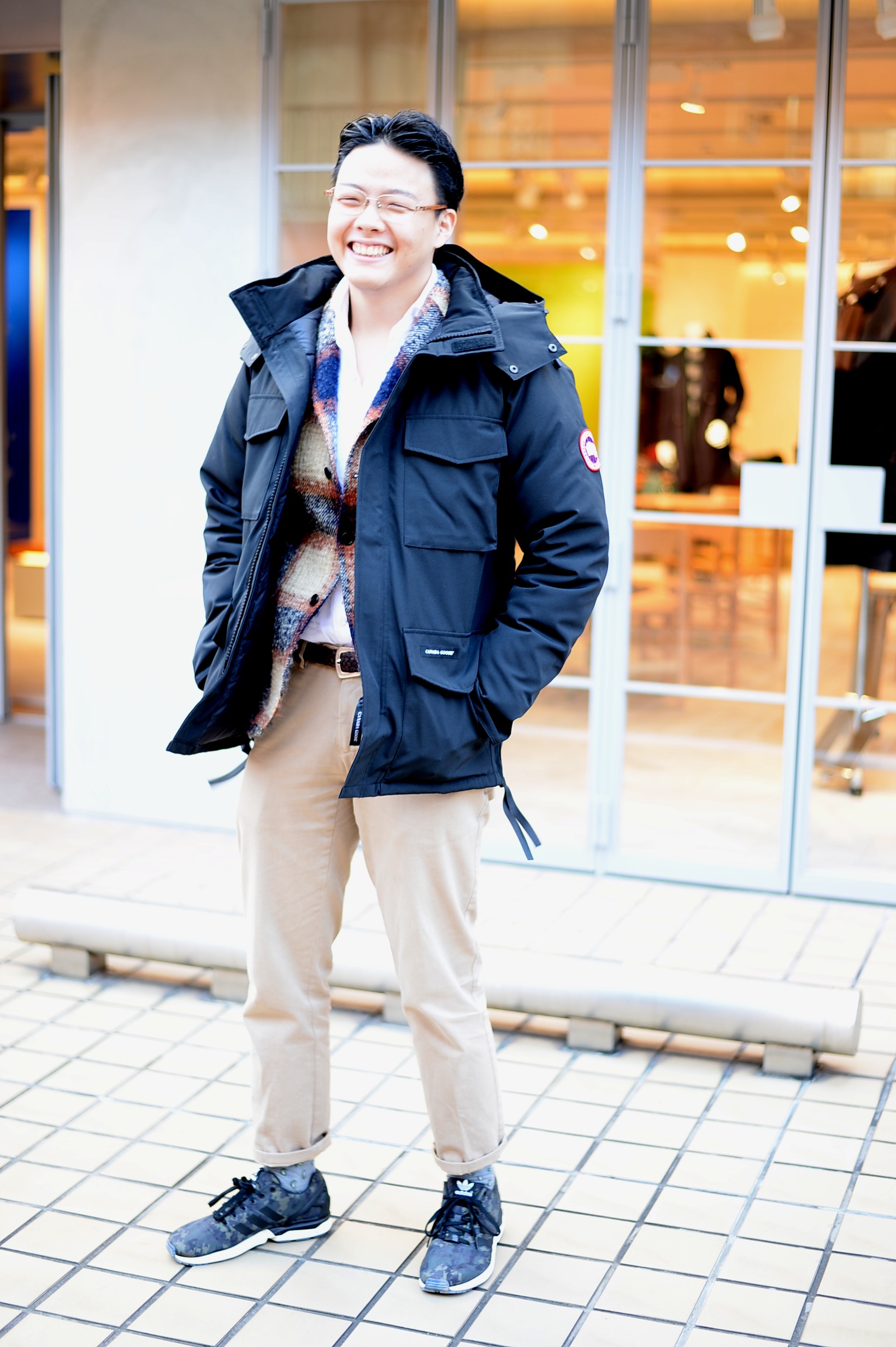 スタイリング】 CANADA GOOSE（カナダグース） KAMLOOPS（カムループス