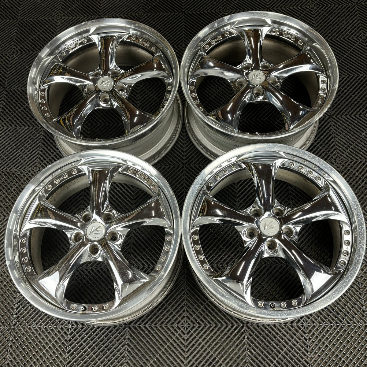 Work VS-KF - STAGGERED SET / 5x114.3 / 20x8.5 +38 & 20x9.5 +51