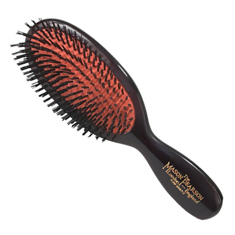 Pocket Boar Bristle Hairbrush - Dark Ruby – C.O. Bigelow