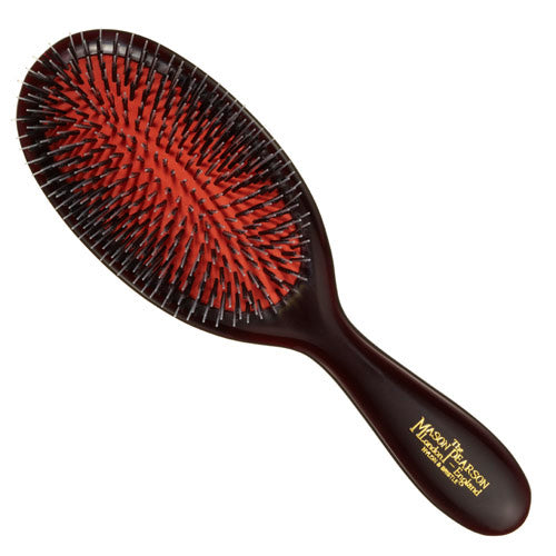 Junior Boar Bristle & Nylon Hairbrush - Dark Ruby – C.O. Bigelow