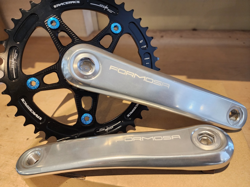 またまた取り付けさせて頂きました！FORMOSAアルミクランク！ | 横浜