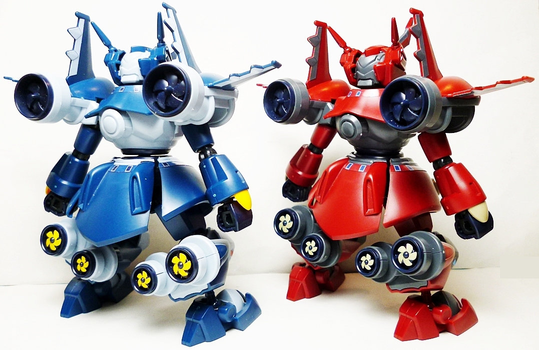 ダンボール戦機 LBXシーサーペント（通常版、限定版） 比較&組み換え