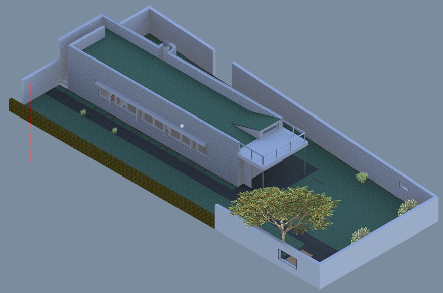 模型 ル・コルビュジエ 母の家 小さな家 1⁄100 ル・コルビュジエ 模型