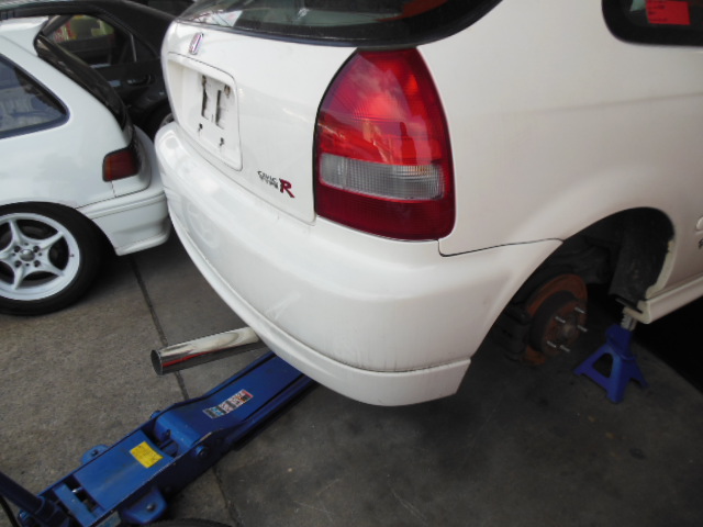 EK3 ゼロファイターマフラー延長