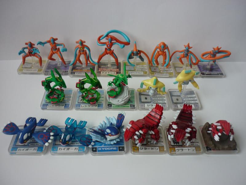 d*3様 ポケモン フルカラーアドバンス フィギュアのみ 86個セット d*3