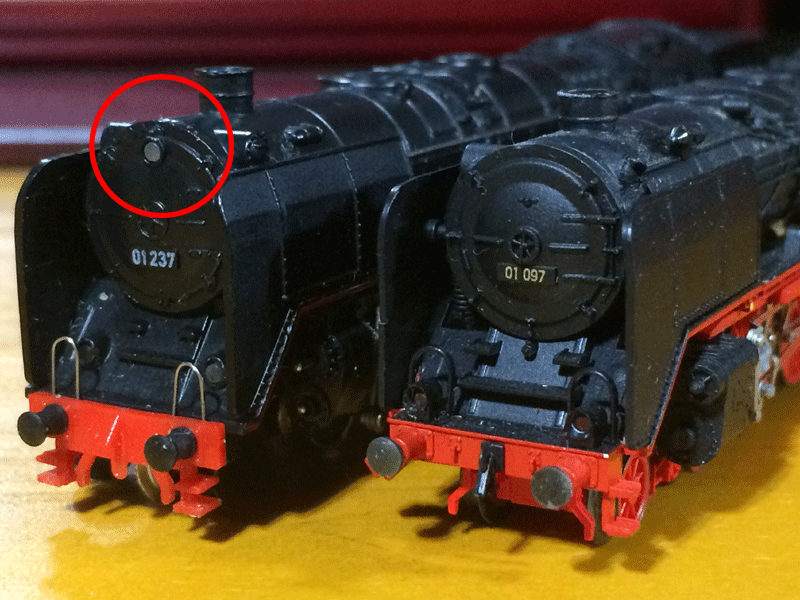 ドイツ 蒸気機関車 KM1 Modellbau BAUREIHE 01 ドイツ 01型蒸気機関車