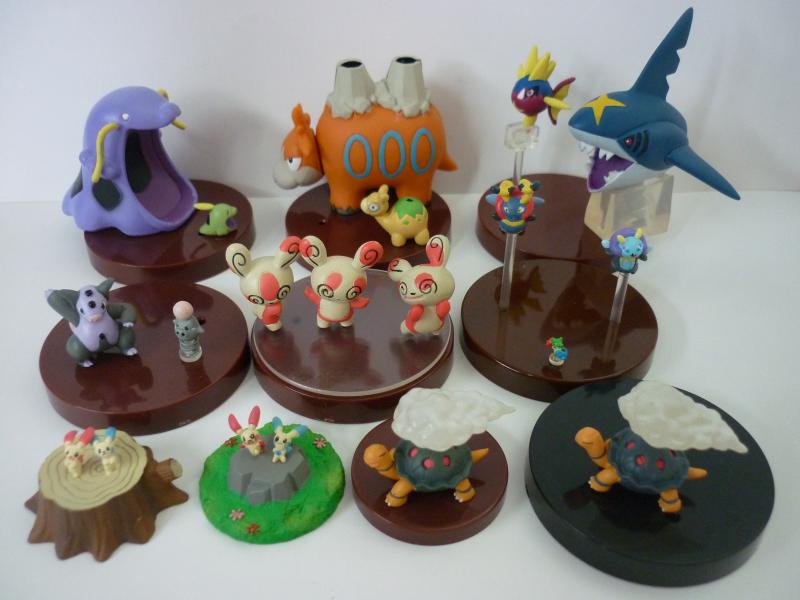 ぽけもん☆かふぇ 立体ポケモン図鑑 NO.311～327