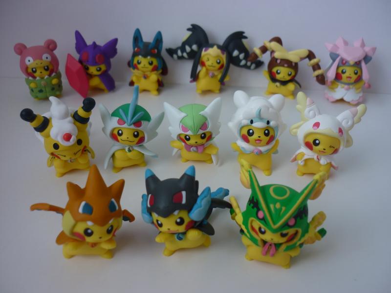 ぽけもん☆かふぇ フィギュアコレクション メガポンチョを着たピカチュウ