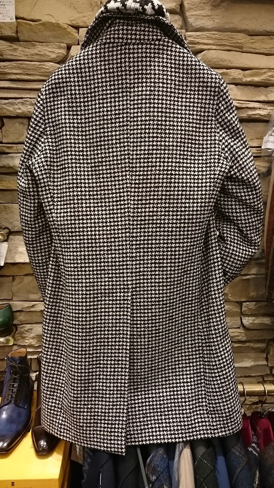 Angelo Nardelli 千鳥格子柄コート～ | LEONARDO スタッフ日記