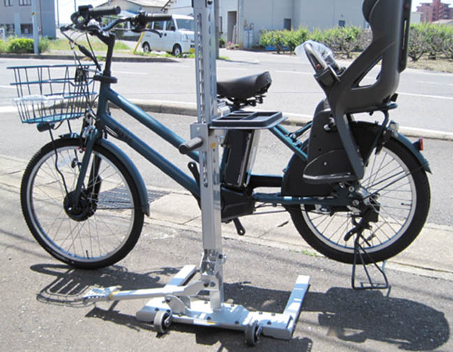アシスト車の修理作業をサポート！ミノウラ EW-1 電動アシスト自転車用