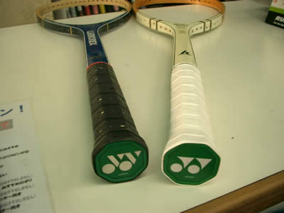 旧式ラケット【カーボネックス】と【ナンバーワン】 : テニスと甘納豆