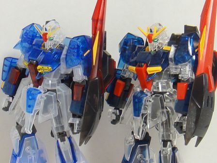 Zガンダム劇場限定版クリアカラーバージョン 3体セット Zガンダム劇場