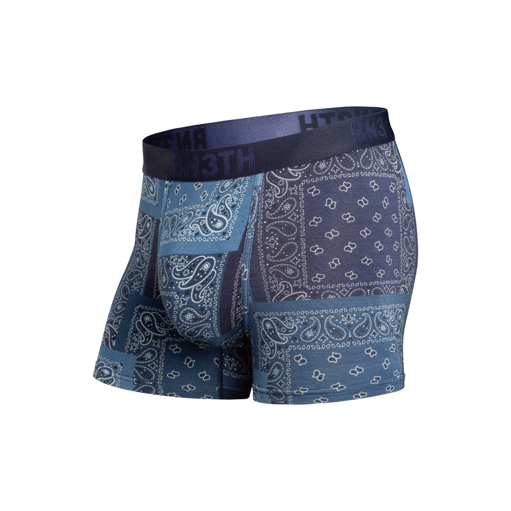 CLASSIC TRUNK PRINT / COWBOY BANDANA- NAVY